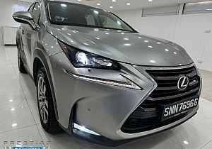 Lexus NX200T Executive 2015 Silver Revcam PushStart